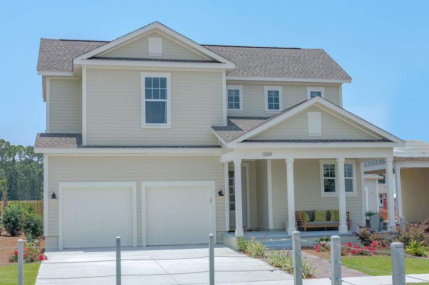 This house is a new construction Model Home Example and not the actual house being built. This home features the St. Vincent floor plan with Classical Elevation.Samuel Taylor homes are truly one of the best constructed homes in Bay County. We build our homes with 2x6 exterior studs vs other builders using 2x4's. Not only is it a stronger home, but this also allows us to put R-19 in the walls instead of R-13.  We also use R-38 in our ceilings vs R-30 like most builders. We insulate most of the interior walls to make a very quiet home. SS appliance package is standard along with brushed nickel faucets, security system, 8 ft. doors throughout, granite counters in kitchen and baths, raised vanities with under mounted porcelain sinks, SS gas oven, oversized tiles, upgraded carpet with 8 lb. padding and much more.
   A craftsman style trim package adds to the character and uniqueness of our homes. Choose from 3 exterior elevations: Classic, Coastal, or Boat builder. Pick from traditional style garages or our detached garages with optional carriage home above, perfect for the college student, guests or in-law quarters.
   SweetBay offers biking and hiking trails, a boathouse to launch canoes, kayaks and paddle boards, a permitted marina, community pool (construction to start 2016), several parks, ponds, children's playground, planned township with a major grocery store and many shoppes. Everything is within a 5 minute walk or less.  University Academy is the center of this beautiful community. The Academy is the #1 school for math and reading for the Bay County District. Your children are automatically enrolled with purchase of a home. Currently there are over 800 on the waiting list to get in to the school. Come see what everyone is talking about!