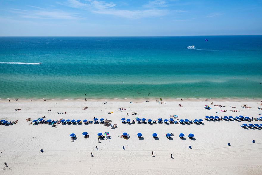 PENTHOUSE at Long Beach! Gorgeous non rental condo that has been remodeled.  Brand new appliances, newer AC and hot water heater, custom cabinets in kitchen, and top of the line fixtures throughout.  Sellers have remodeled the kitchen and baths, as well as raised and scraped the ceilings, put in new floors, painted, updated the layout by taking out or changing walls, added alcove with TV and fireplace.  Enjoy the large balconies in this desirable community of Long Beach Resort.  Long Beach Resort is a gated resort in Panama City Beach with amenities that include a lagoon-style pool overlooking the Gulf, a pool-side restaurant and bar, 2 additional heated pools, fitness center, security and easy access to the deeded beach!  This condo is a must see - so call today! Seller firm on price.