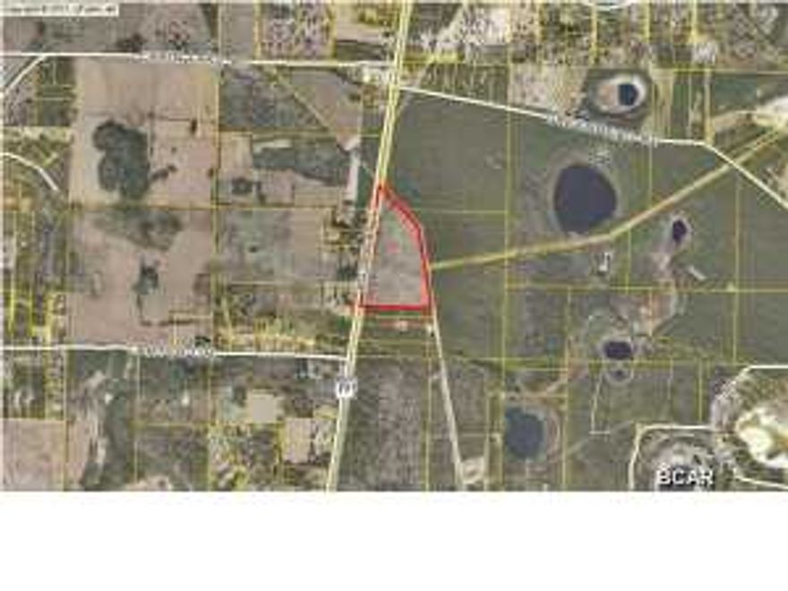 41.55 Acres in Chipley, FL. Great investment opportunity for commercial warehouse or industrial park.