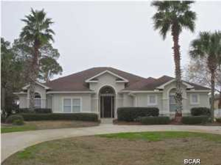 This home has been totally updated. You will think you just walked into a new construction home. When you walk in the front door you will notice the view of the pool and the open Bay. The side loading garage offers a very clean look and with the circular drive there is plenty of parking. The home has a split bedroom plan and comes with a large additional room that could be used as an office or den. Large enough for a pool table. Dark wood cabinets are topped with granite counter tops and filled with stainless appliances. A huge pantry & laundry room will make the whole family happy.Boat slips available for rent at the marina depending on the size of your boat for $7.50 a foot per month + $30 a month service fee + 6.5% tax this includes electric & water. Some slips are for sale as well.