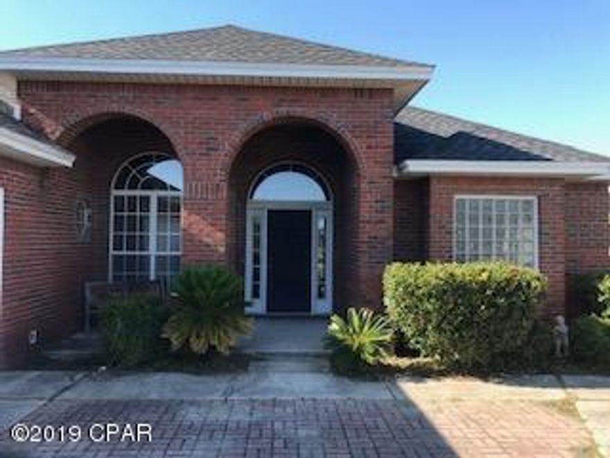 BACK ON THE MARKET!  LOCATION, LOCATION, LOCATION. You will love this beautiful 3 Bedroom 2 bath brick home located in the highly desired Harrison Place neighborhood.  Home was damaged during Hurricane Michael and has a new roof along with initial ''dry out'' renovations to drywall, installation and flooring.  Owner is selling ''As Is'' and does not plan to do additional repairs.  Now is the chance to make it your own.  This diamond in the rough has huge potential and is ready for a new owner.  Don't pass up this great opportunity for an investment, rental, or primary home. Located just minutes from shopping, great restaurants and plenty more.  All measurements are approximate and should be verified by the buyer.