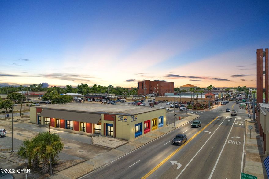 Check out this RARE opportunity to lease a Commercial Space in the highly desirable Downtown Panama City located right on Harrison Ave with ample parking spaces. This 3,000 Square Feet Unit is located in the United Way of NWFL building, and tenant would have frontage right on Harrison Ave. This blank Canvas is ready for a tenant to bring this space to life. All measures and information must be verified if deemed important.