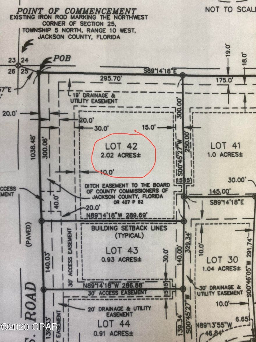 2.02 Commercial property located on a corner lot. Sits between Marianna High and Marianna K-8 on Caverns Road. It is on the outer corner of one of the best subdivisions in Marianna. Greenfield Estates. The options for this lot are endless as Caverns Rd is a highly traveled road.