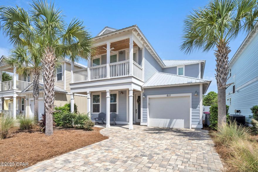 ***CURRENTLY UNDER CONTRACT, SELLER WILL CONSIDER BACKUP OFFERS***Rare opportunity to own a proven rental income producing property in a prime Panama City Beach Location. Located just four houses from the beach and the MB Miller County Pier. Boasting 6 bedrooms with two Primary Suites, one on the main level and the other on level 2.  Spacious open floor plan with designer kitchen, dining area and Great Room which opens to the outdoor living space and heated pool. Level 2 features 4 bedrooms, 2 full bathrooms and a large balcony with a partial Gulf view.