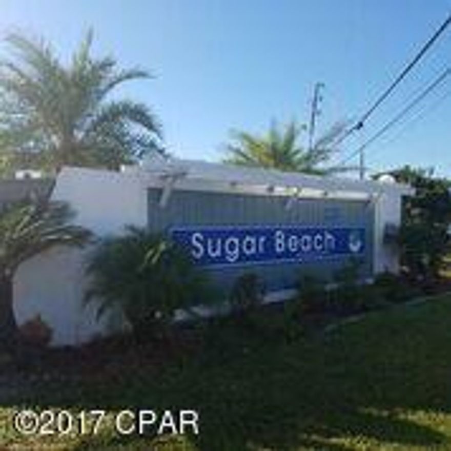 For rent. This is a 1 bedroom, 1 bath condo located at the Sugar Beach, a beach front community with private beach access, large community pool and clubhouse, tennis courts and pond. The condo includes stainless appliances and is available fully furnished or unfurnished. Furnishings include a new sleeper sofa, love seat, 40'' Flat Panel TV, New King size mattress with matching bedroom suite. **Rent includes water/sewer, basic cable TV, garbage. **Pets negotiable with $250 non-refundable pet fee.