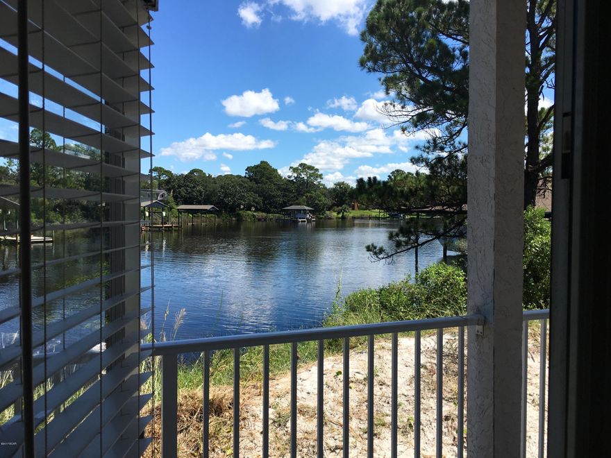 Waterfront living on Grand Lagoon and 1 block from the BEACH.  This 1 bedroom, 1.5 bath unit has beautiful waterfront views of Grand Lagoon. Complex features a pool, clubhouse and private covered boat slips with lifts that can be rented through the home owner's association. Unit is located on the first floor so no worry about climbing stairs over and over again with groceries. Bonita Point is centrally located in Panama City Beach. This unit is managed by Seltzer Real Estate, please call office 850-235-0578 to schedule a showing! Tenant is only responsible for electricity, cable and internet. Water and trash are provided. Disclosure: No Pets