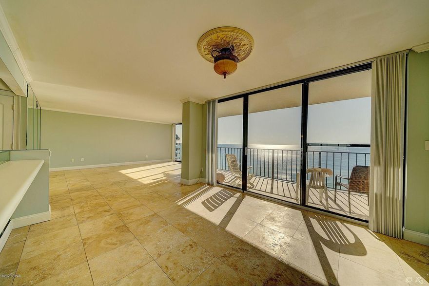 Gulf front 3 bed, 3 bath penthouse unit at the highly sought after Edgewater Beach & Gulf Resort Tower I. This unit features an open living room, dining area and kitchen floor plan, offering a grand space to host family and friends while enjoying the Gulf views. The living area features mirrored walls. This unique penthouse unit has a staircase leading up to a bedroom/full efficiency and an oversized party deck. This unit is one of a kind! Edgewater Beach & Golf Resort boasts highly desired amenities including a fitness center, golf course, gated tennis courts, pool, water pad, hot tub and BBQ grill pit. There is also an ice cream parlor with a gift shop and a full restaurant and bar on the Gulf. Whether you are looking to invest in personal property or rental property, this condo is the perfect location in the highly acclaimed Edgewater Beach & Golf Resort!