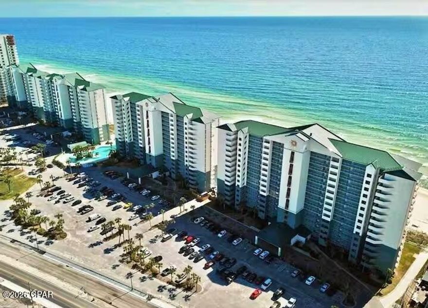 Coming Soon!
Enjoy breathtaking panoramic views of the Gulf of Mexico from this beautifully maintained condo in the coveted Long Beach Towers. This spacious unit offers an open-concept living area that seamlessly connects to a private balcony—perfect for morning coffee or evening sunsets.  Located in the heart of Panama City Beach, you're just minutes from shopping, dining, and all the best the Gulf Coast has to offer.

Buyer to verify all information.