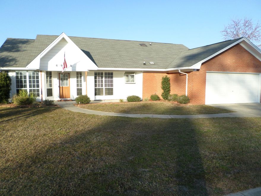 3 BR 2 BA home in Callaway Point. Convenient to Tyndall Air Force Base. All property sizes and ages are approximate, please measure and/or verify if important. School assignments are subject to change, please check with Bay County for most accurate information. Deposit is the same as the rent. Pets allowed with owner approval and NON REFUNDABLE pet fee of $150.00 per pet. Breed restrictions apply.