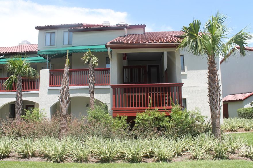 The best kept secret of Panama City Beach is St. Thomas Square. It's location offers both easy beach access and watercraft access to the gulf. This condo is a town house with an extra large master suite upstairs. A bonus area also located on the second level can be used for additional bedding or any number of uses. The main level has a bedroom, bathroom, kitchen, dining/living area. Nearly half this villa is occupied by full-time residents and most of the remaining units are non-rental second homes. A one bedroom unit below this one sold this year for $154/sq ft which would make this unit worth $186,800. This unit needs upgrading and the owner has adjusted the price accordingly at $129/sq ft to compensate for remodeling costs. This is a large condo in a great location.