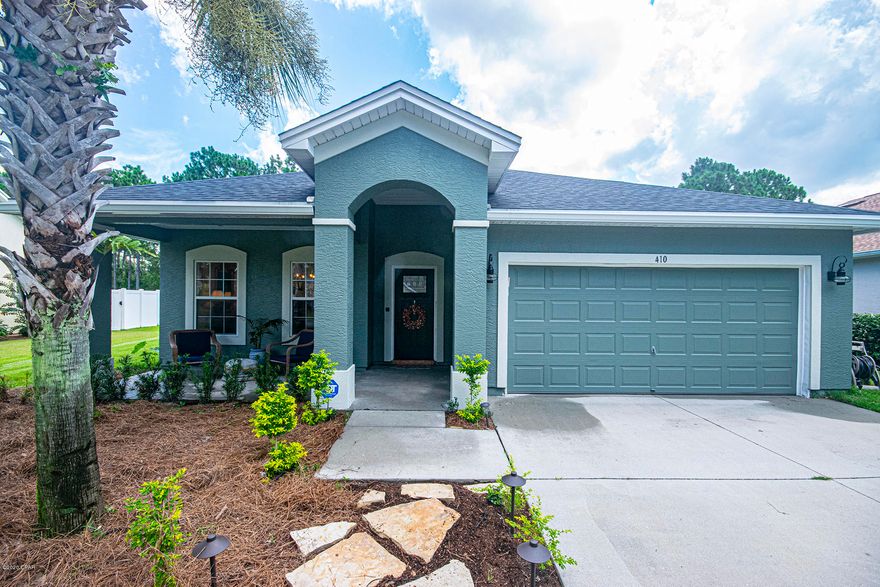 Welcome to the highly sought after, well-maintained community of Palmetto Trace and this amazing 3-bedroom 2 bath Craftsman style home. The meticulously landscaped yard and the expansive inviting front porch welcome you inside. Just off the formal entry, the dining room is found featuring a tray ceiling, updated farmhouse chandelier and large windows that allows tons of natural light to stream in. The spacious open concept kitchen and living room are the perfect place for entertaining and family gatherings.  The chef of the family will enjoy the huge amount of countertop space, black stainless-steel appliances (some with Wi-Fi capabilities) and the breakfast bar that will accommodate everyone in the family. The private master suite is tucked off the back of the living room and features an enormous walk-in closet and en-suite bathroom with double vanities, soaking tub, and large separate glass shower. Two additional spacious bedrooms and a full bathroom with a tub and shower combination are located down a small hallway along with a linen closet. The ample sized laundry room also serves as a mud room and leads to the oversized 2 car garage that boasts a Rust-Oleum Rocksolid Polycuramine floor, custom garage sink and pull downstairs that lead to an additional storage area above the garage. A screened in back porch with newly installed ceiling fan also adds additional living and entertaining space and opens to the fully fenced custom landscaped yard with a reclaimed water irrigation system.  Beautiful hard surface floors are found in the living areas as well as custom trim and molding are throughout the entire home. Fully functioning ADT security system with door and window sensors, glass break sensor, integrated fire alarms and an Ecobee-Wi-Fi-enabled thermostat, make this home technologically friendly. The Palmetto Trace community, which is a highly desired, family friendly neighborhood, includes a community swimming pool, tennis courts, sidewalks, streetlights and much more.  Located just a golf cart ride away from the popular Pier Park shopping mall, numerous fantastic restaurants, the Aaron Bessant Park venue, and the Frank Brown Park sports complex. Call today for your private showing, this spectacular home will not last long!

(All sizes approximate and taken from public records, Buyer to verify any and all details Buyer deems important.)