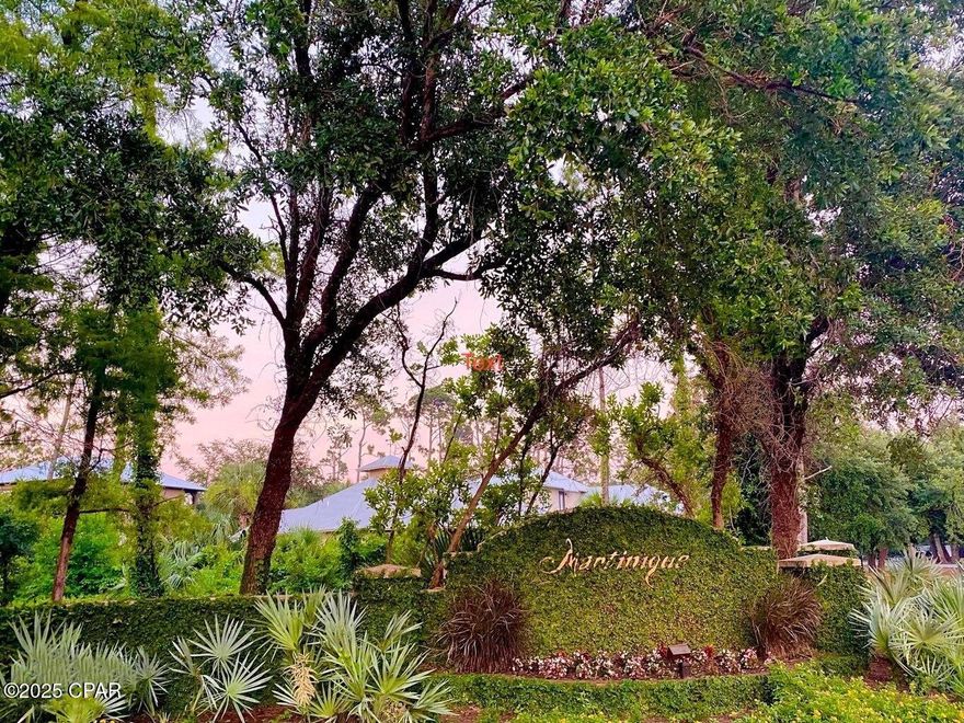 Welcome to Martinique, one of Bay County's most desirable gated communities! Martinique is conveniently located... in close proximity to the beach, St. Andrew's State Park, some of PCB's best restaurants, live music venues and shopping! Martinique was designed with elegant architectural aesthetics in mind while retaining a sense of natural beauty. It's not an usual occurrence to see deer in your yard or in the amenity spaces throughout the community.

Build your dream home to fit in with this beautifully designed neighborhood which boasts a community pool, basketball court, playground, walking trails, pavillion and open green space where the newly formed social committee hosts occasional neighborhood gatherings to connect residents and foster a true sense of community. 

This parcel is adjacent to one of the walking paths and also backs up to a peaceful pond. When you visit Martinique, you will be inspired to build your dream home alongside the beautiful homes that fill the tree lined streets. Few waterfront lots remain, so don't miss the opportunity to design your dream home in this highly sought after community!