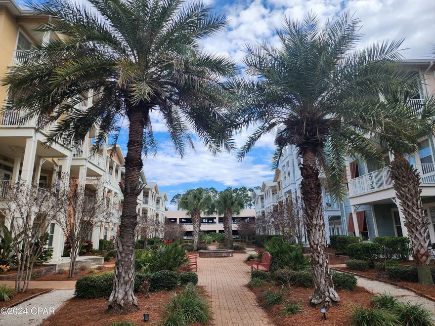 Great opportunity to purchase a nice condominium in the beautiful community of Island Reserve.  This unit features an attractive and functional open floor plan with two master bedrooms with walk in closets and private bathrooms.  New painting throughout.  Large covered patio on backside of building for some privacy.  The Island Reserve community features large resort style lagoon pool with a rock waterfall along with a fitness gym, indoor basketball court, clubhouse and media center.  Conveniently located near shopping, restaurants and the Beautiful Beaches of the Panhandle!  Call your favorite Realtor today for a private tour!  (All important details should be verified by the appropriate specialist.)