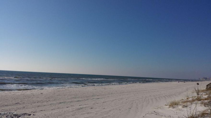 One of the last lots available to build on Panama City Beach. Near the famous Schooners restaurant and beach marinas on the East end of the beach. The lot is 50x250 and has an existing large deck in place. Don't miss one of the last opportunities to build on the beach