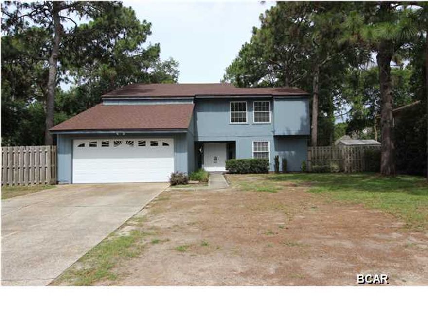 Canal front home with an inground pool and tons of space is waiting for a new family to call it home in Kings Ranch. Great opportunity to purchase an expansive 4 bdrm, 3.5 bath home with boathouse, boat lift, large patio area with inground pool & hot tub and a covered porch by the canal that's perfect for family fun or just relaxing. The home has so much space with a combination Formal Living/Dining Room, large kitchen with breakfast bar, dining nook and family room combination, all 4 bedrooms are oversized with the 21 X 15 master bedroom and 2 secondary bedrooms upstairs and a 13 X 15 bedroom downstairs, which is great for guests (full bath adjacent to bedroom). The kitchen has a ton of solid wood cabinets, lots of counter space and all appliances convey. There's a fireplace in