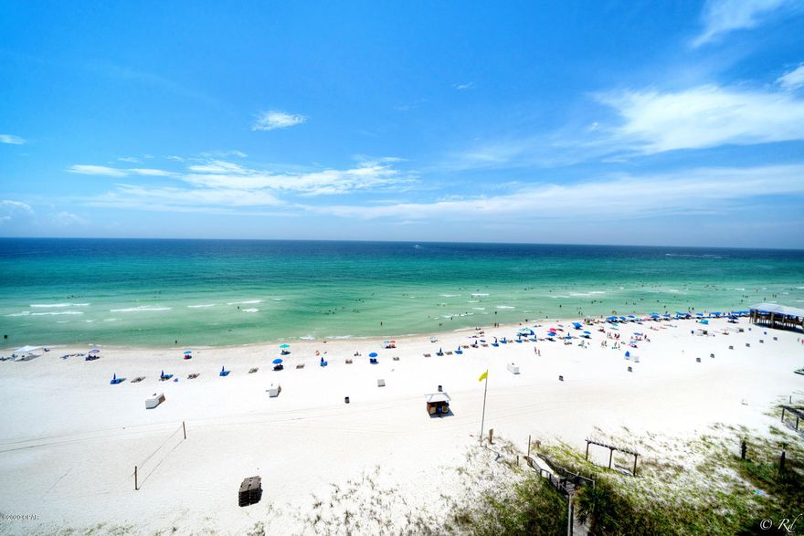 'CURRENTLY UNDER CONTRACT, SELLER ACCEPTING BACKUP OFFERS' Have your breath taken away immediately when you walk in through the wall of glass viewing the enchanting Gulf of Mexico and the World's Most Beautiful Beaches. Sunbird is on the rise back to stardom and you don't want to miss out. Pre-Michael, the rental market was booming with sensational rental incomes. And now, with all of the upgrades happening, it is amazing to see the increase in values shown in the comps and the physical beauty of Sunbird coming back to life. From all new composite decking in the works to the planned balcony railings, already installed hurricane impact windows, new EIFS siding, progress in restoring the 3 pools, tennis court and fitness room. This condo is in the same direction of the beauty with newer tile flooring, newer kitchen cabinets, granite counter tops, stainless steel appliances, freshly painted and all furnished.