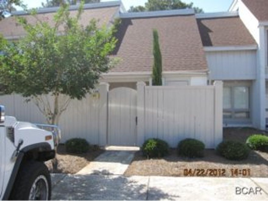 This fully furnished unit features Premium Quality Bedding and solid oak living and dining room furniture. New appliances include the washer/dryer, garbage disposal, hot water heater, microwave oven, and 3 flat screen TV's. The kitchen is equipped with a waffle maker, tea pot, toaster, electric can opener, blender, and dinner service for 12. The kitchen also features granite counter tops with a tiled backslash. The bathrooms are remodeled, there is an enclosed game room. Must see to appreciate. Located on the 12th fairway of the Club Meadows golf course. Bay Point is a gated community with 2 world class golf courses, 4 restaurants, 24 hour roving security, clay tennis courts, an on site Wyndham Resort, and a full service marina just minutes from the Gulf of Mexico. Pool table does