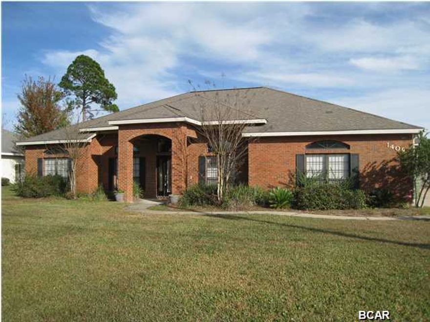 **BANK OWNED IN LYNN HAVEN** This 4BR/3BA home features an open floor plan, hardwood floors and large bedrooms. There is a formal dining room and bonus room, perfect for an office. It sits on a 100x150 lot and has a large, covered pad in the rear yard...perfect for your boat or RV. Call today to schedule your private showing.