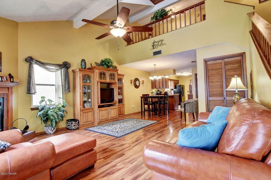 It speaks volumes that the Seller has lived there for the past 20 years. This home has a great, cozy feel when you step through the door. The roof is 4 years old, so that should make you feel good about the life expectancy remaining on the roof. It is the perfect size for keeping a home tidy with 2 bedrooms and 2 full baths. Priced at a great ''pe r square foot price'', come see this charming but affordable home. The living space and one bedroom are on the first floor but there is a private bedroom with bath upstairs if you want it to be the MASTER. Appliances were replaced 3 years ago when the kitchen was updated. This might just be the one for you!!