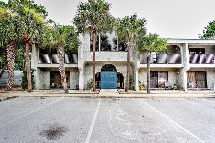 Completely remodeled two (2) bedroom, two (2) bathroom condominium with 1,322 square feet located on the second floor at Hombre Golf Village in the Glades subdivision.  This condo overlooks the 8th green of the Hombre Golf Course.

Features of this newly remodeled condo include:  new heating and air conditioning system, new bamboo hardwood floors, ubatuba granite  kitchen countertops, new stove, new built-in microwave, new dishwasher, washer, dryer, custom tiled showers, and ubatuba granite bathroom vanities.

The entrance to this second floor condo is located in an atrium to protect renters and owners from the elements when coming and going.

The owners pays for water, sewer, garbage dumpster, basic cable, and local phone.  Unfurnished, non-smoking condo, no pets allowed. Listing agent has ownership interest in the condo.