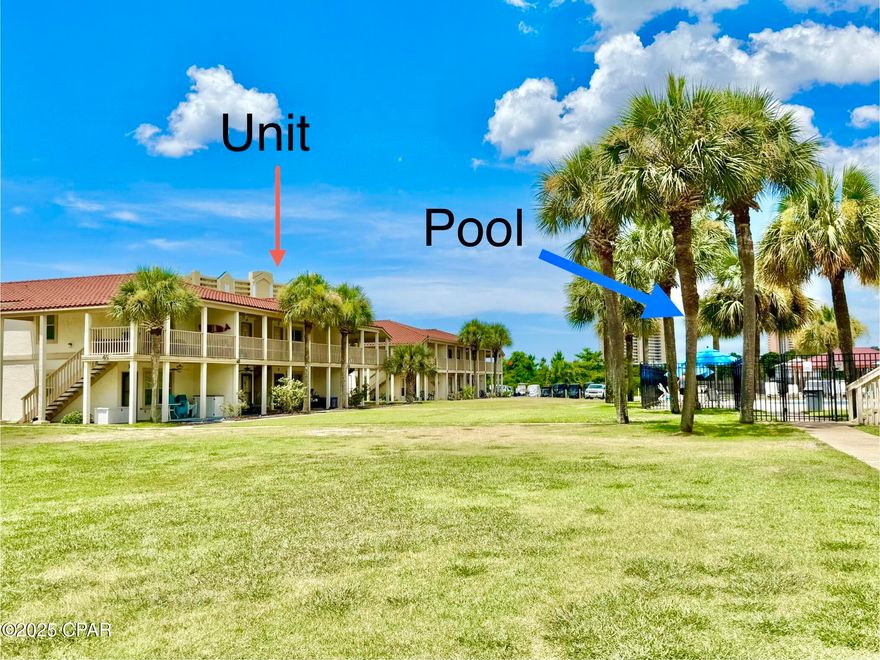 Don't miss this beautifully renovated 1BR/1BA condo in the popular Horizon South community! Located on the west end of Panama City Beach, this unit features a bright and open layout, updated kitchen and bath, and built-in hallway bunks—perfect for extra guests or rental income.

Enjoy all the comforts of home with modern finishes and your own private patio. Horizon South offers incredible amenities including 4 swimming pools, hot tubs, tennis and pickleball courts, shuffleboard, mini golf, a fitness center, and deeded beach access just a short stroll or golf cart ride away.

Whether you're looking for a full-time residence, vacation getaway, or short-term rental investment, this condo has it all. Close to Pier Park, 30A, dining, and entertainment!