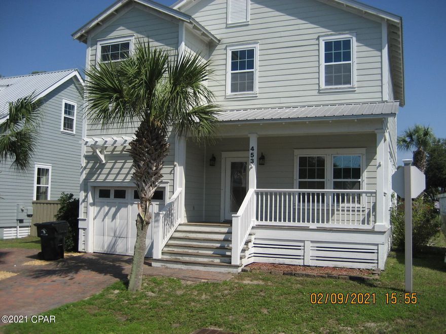 URRENTLY UNDER CONTRACT, SELLER ACCEPTING BACKUP OFFERS Price will increase as remodeling moves forward.  SELLER MOTIVATED! Pick your colors and finishes for this beautiful 5 bedroom, 3.5 bath home sits on a corner lot in one of the few gated communities west of Hwy 79 and within a 1/2 mile to the Beautiful Gulf Of Mexico!  The home offers an upstairs Master Bedroom and bath with Jacuzzi tub, additional full bath, 3 additional bedrooms and a bonus room.  The first floor features an open floor plan, a bedroom with a full bath, a half bath, a great room, a separate dining room, kitchen and laundry room.  The back yard is fenced in with an outdoor kitchen area and has brick pavers. The community has a pool, BBQ Pit/Grill, picnic area and gated entrance. The home needs some work and TLC as All measurements have been obtained from builders plans, buyer to verify if importan