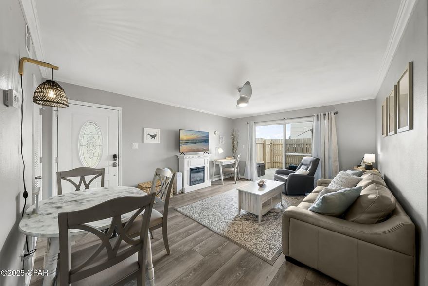 Beautifully Renovated 1 Bed, 1 Bath Condo at Horizon South - Steps from the Beach!
Seller to give a $4,000 credit for a stackable washer/dryer hook-up.
Welcome to your coastal retreat at Horizon South, one of Panama City Beach's most sought-after gated communities! This fully renovated 1 bedroom, 1 bathroom condo offers the perfect blend of comfort, style, and convenience -- whether you're looking for a personal getaway, a short-term rental investment, or your full-time residence.
Step inside to find modern updates throughout, including luxury vinyl plank flooring, fresh coastal paint, updated lighting, and a beautifully remodeled kitchen featuring quartz countertops, stainless steel appliances, and new cabinetry. The spacious living area opens onto a private patio, perfect for relaxing after a day in the sun.
The bedroom is generously sized and includes ample closet space, while the stylish bathroom has been completely refreshed with new fixtures and a sleek vanity. 

Horizon South is a resort-style community loaded with amenities, including:
4 Swimming Pools
Hot Tub & Kiddie Pool
18-Hole Mini Golf
Tennis & Basketball Courts
Fitness Room
Shuffleboard
Private Beach Access
Gated Entry 
Low HOA fees cover cable, water, sewer, and trash and MORE! -- and short-term rentals are allowed, making this a fantastic income opportunity.

Located just minutes from Pier Park, 30A, and some of the Gulf Coast's best dining, shopping, and entertainment, this condo offers the best of Panama City Beach living.

Don't miss your chance to own a slice of paradise -- schedule your showing today!