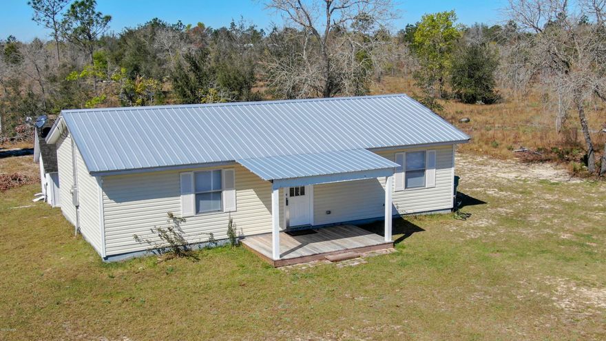 If Country Living is what you're looking for, look no further! Located on 5 acres, close to Crystal Lake, this 2 Bedroom 1 Bath home gives you that and more. The interior and exterior of this home have been recently updated. Everything from the roof and flooring to the stainless steel appliances and air conditioner are approximately one year old. With plenty of room to expand, the possibilities are endless with this high and dry property. Call today to schedule your private showing.



If important, please verify measurements.