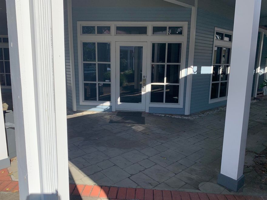 Located just west of the Hathaway Bridge in the open air Promenade Mall, this downstairs retails space is located at the front of the mall with great visibility from Front Beach Road. This space is currently configured for an office user, but could easily be converted to accommodate any retail use. Water, sewer, and trash are included in rent. Tenant is responsible for all remaining utilities. Plenty of parking, well lit at night with 24 hour access. Listing agent is the owner of the unit. Pricing is per square foot.