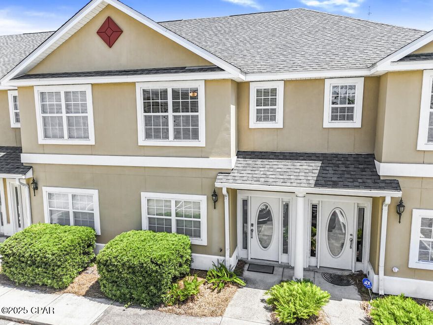 Welcome to this beautifully updated 2-bedroom, 2.5-bath townhome in the gated Annabella's community. Spanning 1,404 sq ft, this residence boasts an open-concept layout. Recent 2024 upgrades include elegant ceramic tile flooring in the living area, a new LG washer and dryer, a modern HVAC system, and a new water heater with Wifi capabilities, ensuring comfort and efficiency for many years to come.
The kitchen features granite countertops, stainless steel appliances, and a custom-tiled breakfast bar. Upstairs, there are two spacious bedrooms, each offering private full baths, providing comfort and privacy.
Residents enjoy access to a variety of community amenities, including a pool, fitness center, and clubhouse. Located just 2 miles from the pristine beaches of Panama City Beach, this home is also conveniently located near the Publix Sports Park and the newly built A. Gary Walsingham Academy, and a short drive to Pier Park. The unit comes with two reserved parking spaces located directly in front of the unit, ensuring hassle-free parking.
The HOA covers all exterior maintenance and landscaping, allowing for a hands-free maintenance lifestyle. The community welcomes pets, making it an ideal home for pet owners. Don't miss the opportunity to own this updated gem in a prime location. Whether you're seeking a primary residence, a vacation getaway, or an investment property, this townhome offers the perfect combination of modern amenities and coastal charm.
While the information is provided in good faith, it is not guaranteed. Buyers are responsible for verifying any information critical to their decision-making.