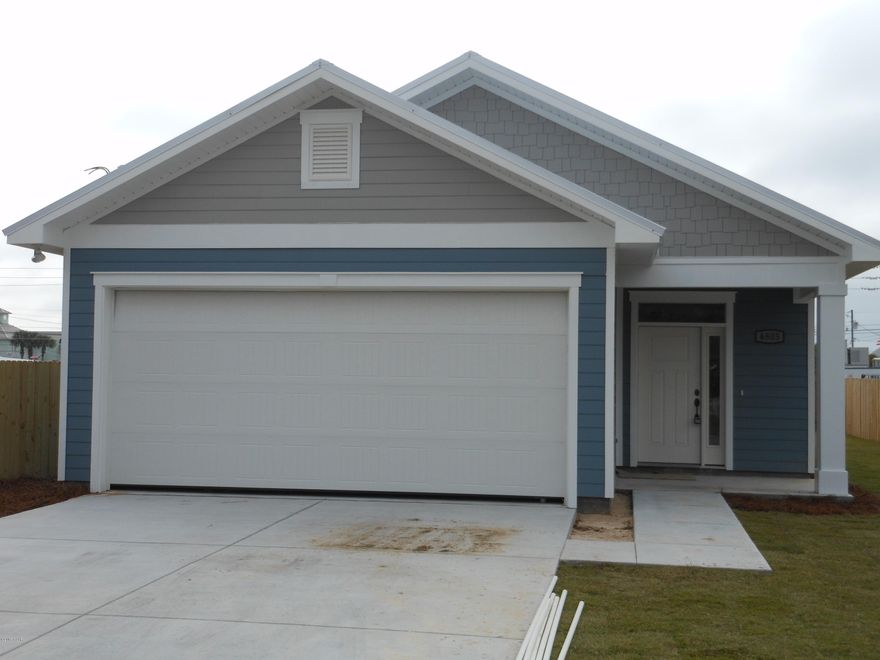 Home Owner FEES, NO Restrictions!!! NEW CONSTRUCTION 3BR-2BA CRAFTMAN STYLE 1-STORY HOME JUST 1 BLOCK FROM GULF and 2 blocks to S. LAGOON AND PUBLIC BOAT RAMPS . Other features of this high quality home are; Metal Roof * Vinyl eves * All LED lighting * 9' smooth finish Clgs * Granite counter tops with bottom mount sinks * Engineered wood floors in LR, DR, Kitchen, Hallway, Laundry * Elite Series Stainless Steel Appliances, Concrete siding (Hardy Plank)* Bead Board all plywood cabinets with slow close hinges * all vinyl clad high energy efficient windows * Fiberglass exterior door * Crown molding * tile walk-in shower with seat and glass door * Covered rear patio with bead board ceiling, clg fan * Covered Front porch with BEAD BOARD ceiling * Double wide driveway.sodded yard, THIS HOME HAS sodded yard, THIS HOME HAS TOP OF THE LINE FEATURES LIKE RECESSED LIGHTING, CUSTOM Bead board CABINETS, WIND STORM PACKAGE (lowest Insurance rates)Not in Flood plain, 2X6 EXTERIOR WALLS, IF YOU ARE LOOKING FOR A TOP OF THE LINE CONSTRUCTION, LOOKING FOR A 1 STORY HOME WITH NO HOMEOWNERS FEES AND NO RESTRICTIONS THIS IS IT.