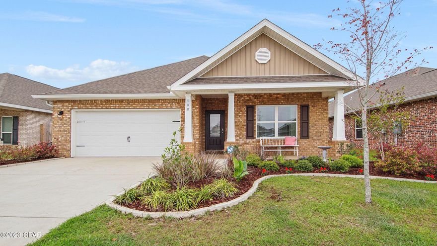 Here is an opportunity to own a beautiful, spacious, and well-maintained home at an ideal centralized Panama City location. This 4 bedroom, 2 bathroom practically new home features an ideal split floor plan with plenty of space for a large family. This home includes 9 foot ceilings throughout, as well as tray ceilings in both the living room and master bedroom. The kitchen has a center island and top appliances, which lead to an open living room that is the perfect entertainment layout. There is also a spacious yard with a partial water view and updated landscaping out front for top curb appeal. If you're looking for a newer home that is move in ready at an ideal location for your family, then look no further. Contact your agent for a showing today!
