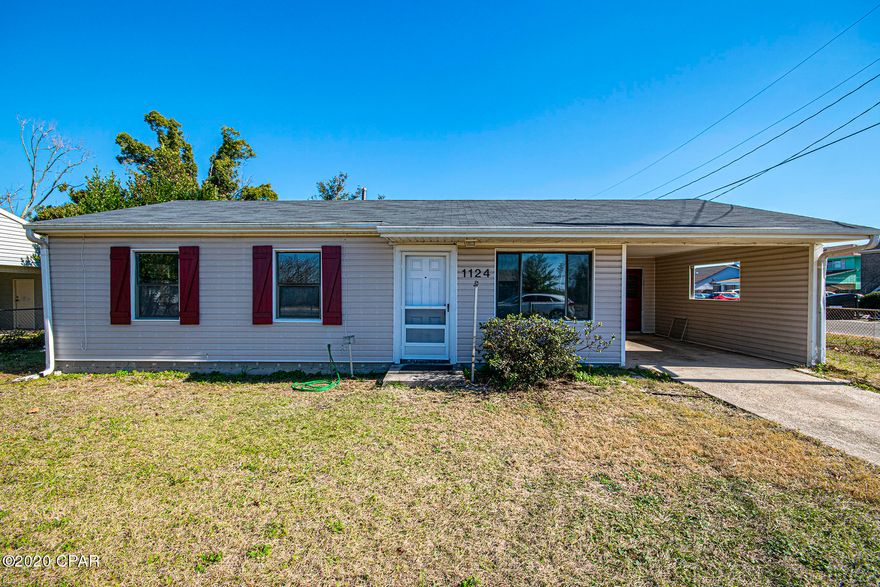 Welcome to 1124 Transmitter Road, this Newly Renovated 3 Bedroom, 2 Full bath abode with an oversized, fully fenced backyard that's great for a dog, a cookout or plenty of storage for boat or RV! The home has central heat and air conditioning and the interior of the home has been treated to brand new doors, flooring throughout, all new fixtures and a brand new hot water heater. The entire interior of the home has also been fully painted. Wait until you see both renovated bathrooms with awesome tile showers. The home features a separate utility room and a large bonus room that could be used as an office, game room, 'person' cave or even a 4th bedroom, if you wanted.  At this 'already below market price, seller offering a $3,000 allowance to choose appliances of your choice.  Call Today!