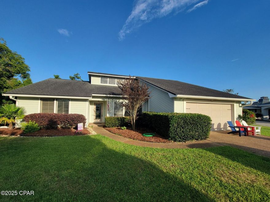 Welcome to the Bay Point community located on Panama City Beach! This community is one of the most prestigious and desirable neighborhoods in the area. Coming available July 1st, this gorgeous renovated home features a 3 bedroom, 2 full bath with a split floorplan tucked away on a peaceful cul-de-sac.
This well designed layout and has approximately 2,148 SF of indoor living space. The Great Room features a vault ceiling, a sleek wet bar and is completed with a cozy wood burning fireplace. The kitchen comes fully equipped with appliances, custom cabinetry, granite counters, tile back-splash, a breakfast bar, and a dining nook with sliding glass doors leading to a brand new open deck ideal for outdoor grilling & entertaining. Just off the great room, there is a formal dining area for those special occasions.

The master suite is very spacious, and features a walk-in-closet, along with a spa-like en-suite bath with a double vanity, walk-in tile shower, plus a separate soaking tub. The master provides private access to enclosed porch and the backyard.  The enclosed porch provides a peaceful, private retreat with views of the fenced backyard. However, it could be utilized for additional flex-space such as a home office or indoor play area.
 
This exclusive gated community offers 24-hour Security, a championship Nicklaus golf course and deep-water marina. Go for sunset walks and bike rides, golfing, and fishing. St. Andrews State Park is conveniently located nearby if you enjoy kayaking, paddle boarding, snorkeling, and hiking trails. Also in close proximity to the Navy Base, schools, shopping, dining, and the vibrant nightlife of Panama City Beach.   1 year lease, no short-term. *Pets Are subject to approval by the property owner* Quarterly pest control included.
*The homeowner is willing to partially furnish the home with an adjusted rent rate*
Come join this resort like community and coastal lifestyle you dream about and deserve.  The property is also available for purchase or rent with an option to purchase -Call for details and schedule your private tour today!