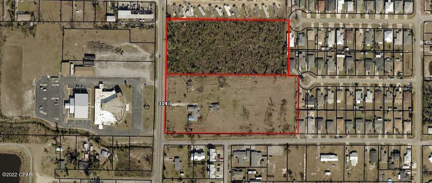 9.4 Acres Commercial on East Ave in Panama CIty. Seller is joining 2 parcels together and had it Rezoned to Multi-family R-3.