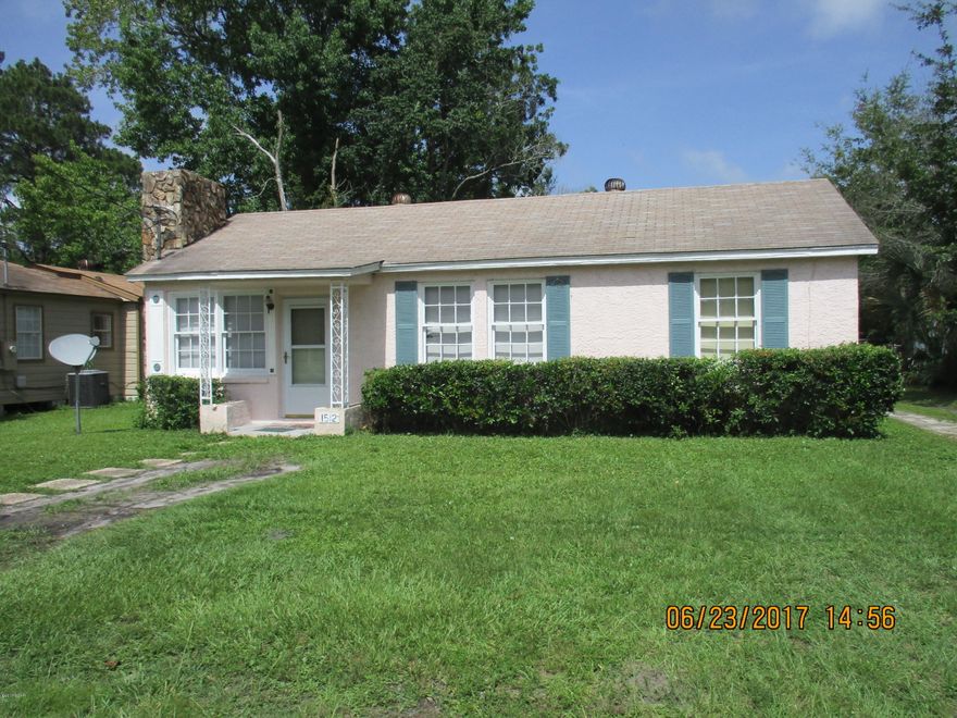 Great affordable home. Nice curb appeal. This home features a living room with stone fireplace, large dining room, fully equipped kitchen, two bedrooms and a full bath.  Detached garage.  Conveniently located to everything you need.