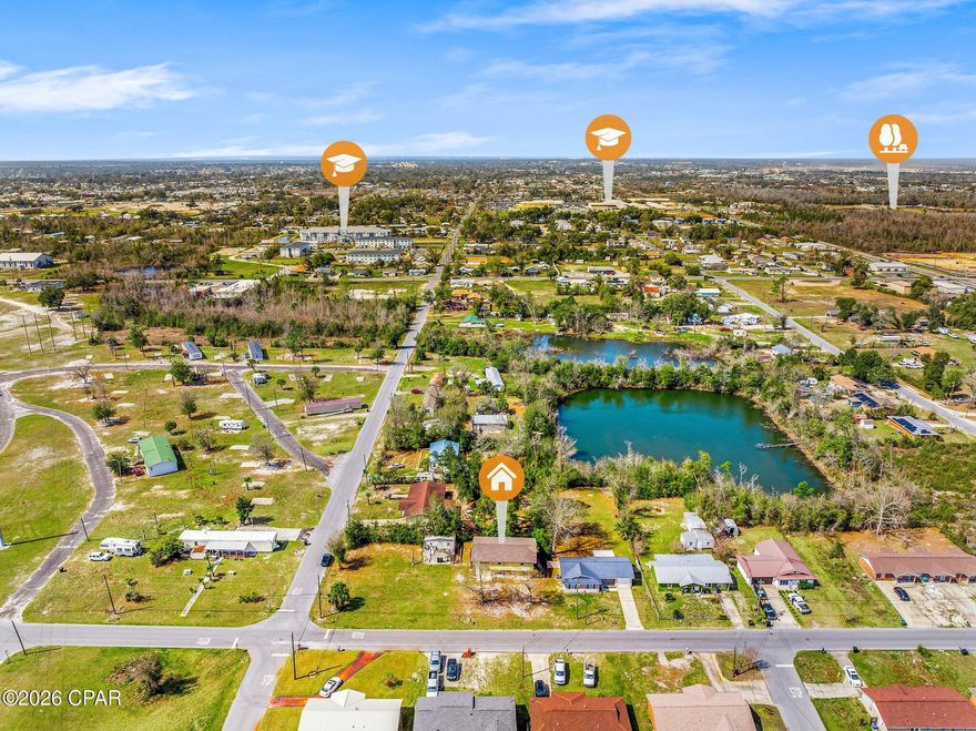 Investor Alert! Duplex + Big Lot with Expansion Potential - FHA 203(k) Eligible!

Opportunity knocks in Springfield! This 2,260 sq ft permitted duplex sits on a large .31-acre corner lot—zoned mixed-use with the option to build another duplex or rezone for single-family residential.

Live in one unit and rent the other, or lease both for instant income.

Upstairs: 3 beds / 2 baths + ensuite primary

Downstairs: 2 beds / 1 bath + yard access
Each unit features indoor laundry, separate utilities, and individual meters—ideal for long- or short-term tenants.

Upgrades include: new windows, PEX plumbing, electrical wiring, HVAC & ductwork, recessed lighting, tankless water heater, 2019 roof, new siding, exterior stairs, RV hookups & storage shed.

Just 7 miles to Tyndall AFB and 25 minutes to Panama City Beach.
Bonus: construction materials on site convey!

Expand, rezone, or rent—this property offers options and income! Schedule your showing and Let's Make Deal Today!