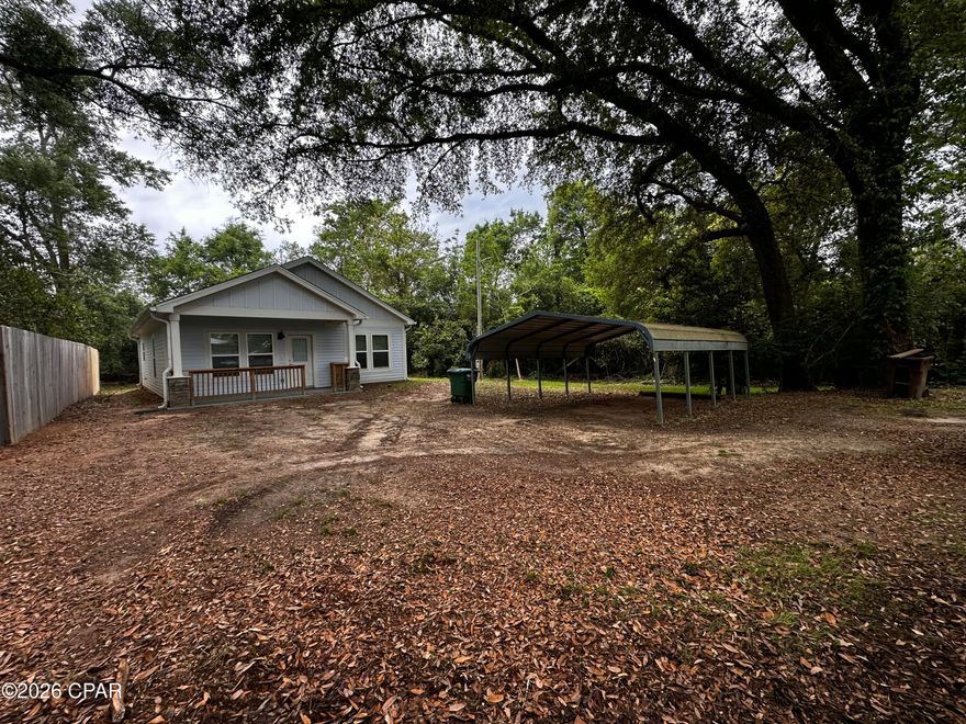 Brand New Feel, Smart Value: Two Bedroom, Two Bath home in Sneads built in 2023 and still feeling brand new! This home offers modern comfort in a secluded setting just off Highway 90 in Sneads. Enjoy a large living area with an open, versatile layout, perfect for daily living or entertaining. 
The property has a mobile home on it that will be removed and cleaned prior to closing.
