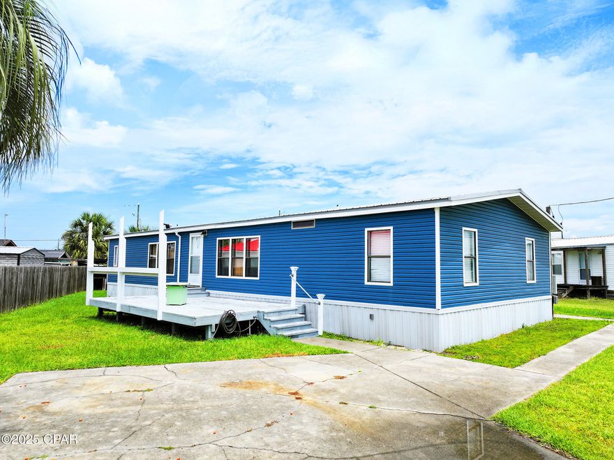 CURRENTLY UNDER CONTRACT, SELLER ACCEPTING BACKUP OFFERS. Easy walk to the beach from this spacious home in the middle of Mexico Beach. This location is highly desirable and that is the beginning of a fantastic opportunity. A split floor plan and two open living rooms gives everyone their space. Large front deck and covered back porch with a separate outdoor shower to wash the sand and salt off. Storage building and covered storage for outdoor equipment or a golf cart. The community is quintessential beach town and what a beach! The white sand and emerald clear waters of Mexico Beach are nationally renowned. For the fisherman in the family the waters just offshore have many public reefs that teem with grouper and snapper of all kinds and the game fishery a few miles further out are second to none. With close proximity to Panama City and Port St. Joe there is shopping and restaurants for anyone. This home is a piece of old Florida that is getting harder to find every year. With short term rental opportunities this home can be a rare find for the investor or someone who just wants a little extra to help pay for their own home away from home. Or if you want to make this your full-time home at the beach you can't go wrong. No HOA or deed restrictions so this would be your home and property to enjoy the way you want. If you have been thinking about a purchase in this area, this is what you were thinking about.