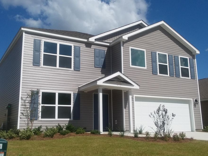 Why buy used when you can buy new? With D.R. Horton's home warranties first time home buyers can feel at ease knowing that they won’t have to pay for a new roof several years after moving in. Military Families choose Barrett’s Park when commuting to Tyndall, and with our warranty retiree’s can live stress free without having to worry about replacing or fixing an HVAC system within a few months of moving in! Move in for next to nothing by combining a VA loan or USDA loan (100% financing) with up to $5,000 in seller paid closing costs when using preferred lender! Compare buying at Barrett’s Park at Olde Towne Village to renting elsewhere and make the decision for yourself! Picture may be of similar, but not necessarily of subject property, including exterior and interior colors.