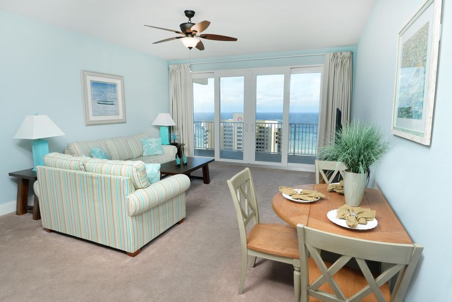 Two Bedroom Gulf view unit at Laketown Wharf Resort!!! In The Heart Of All The Fun & Excitement In Panama City Beach – Just Steps Away From The World's Most Beautiful White-Sand Beaches, Shopping, Dining & Entertainment. This Beachside Resort Offers Unparalleled Amenities With Convenient Beach Access, 5 Unique Pools, A Kids Funscape Playground, Splash Bar & Grill, Gulf View Fitness Center & Covered Garage Parking. Laketown Wharf Offers A Variety Of Views Including The Gulf Of Mexico, Lake & Golf Course. Enjoy The Nightly Fountain & Light Show & Market Shops Along The 52,000 Square Feet Of Lakefront Boardwalk. This Residence Has 2 Bedrooms 2 Baths, Bunk Room & Can Easily Accommodate Over 8 People Features Include: New Furniture, Flooring & Paint, Exceptionally Large Open Floor Plan, Expansive Balcony, Granite Countertops, Fully Applianced Kitchen With Breakfast Bar. Multiple Views, Floor Plans & Floor Heights Also Available! Models Open Daily From 10-4! Call For More Details!