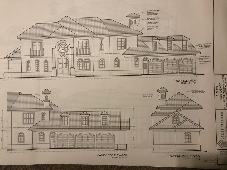 This is an excellent large high and dry  lot in the highly coveted and secure Preserve by the Bay community. This is a gated neighborhood in a nature setting with easy access to boating and marina, fishing, world class dining and golf.  Set of blueprints for 3942 sq ft home with oversized 900+ sq. ft. garage, large bonus space, and screen enclosed pool already completed to build on this lot.  screen enclosed pool. This spacious lot has plenty of room to build your dream home on or the one previously planned for here. Over 4/10 acre.