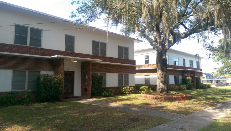 This is a downstairs apt-great location! Being renovated and should be ready after 1st of year - new flooring, cabinets and coutertops. Rent includes water/sewer/garbage with additional $75.00 monthly fee. They include a stove,refrigerator, stack washer&dryer.  Please no pet.Sq footage is approx only-not measured.