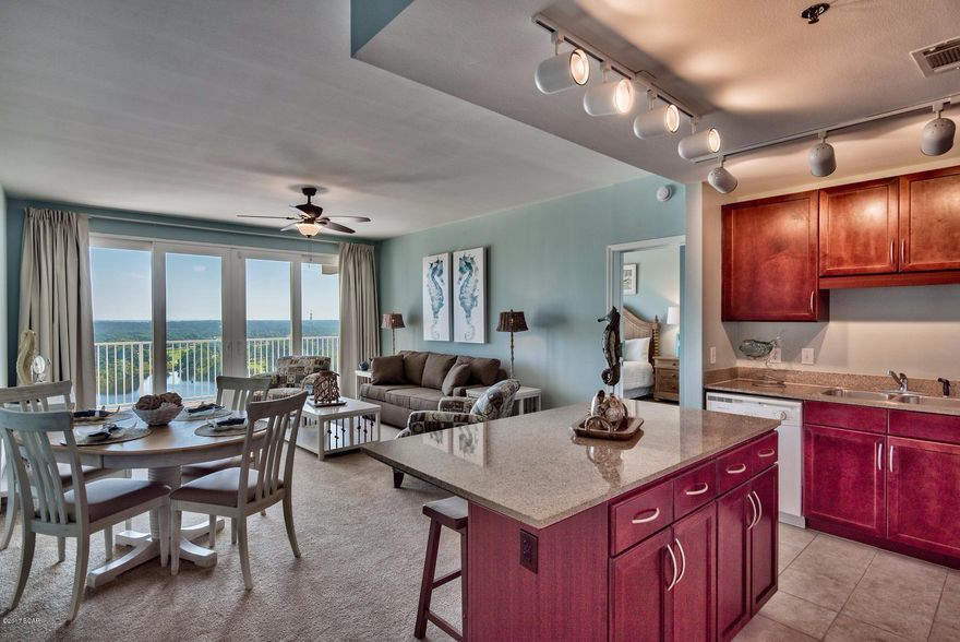 Laketown Wharf Resort Is In The Heart Of All The Fun & Excitement In Panama City Beach – Just Steps Away From The World’s Most Beautiful White-Sand Beaches, Shopping, Dining & Entertainment. This Beachside Resort Offers Unparalleled Amenities With Convenient Beach Access, 5 Unique Pools, A Kids Funscape Playground, Splash Bar & Grill, Gulf View Fitness Center & Covered Garage Parking. Laketown Wharf Offers A Variety Of Views Including The Gulf Of Mexico, Lake & Golf Course. Enjoy The Nightly Fountain & Light Show & Market Shops Along The 52,000 Square Feet Of Lakefront Boardwalk. This Residence Has 2 Bedrooms 2 Baths, Bunk Room & Can Easily Accommodate Over 8 People. Features Include: New Furniture, Flooring & Paint, Large Open Floor Plan, Expansive Balcony, Granite Countertops, Fully Applianced Kitchen With Breakfast Bar, Master Suite With Double Vanity, Garden Tub & Separate Shower.  Multiple Views, Floor Plans & Floor Heights Also Available! Models Open Daily From 10-4!  Financing Available With Only 10% Down (Subject To Credit Approval)! Call For More Details!