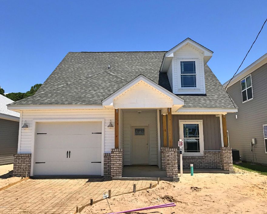 ****NEW BEACH CONSTRUCTION****PANAMA CITY BEACH 4 or 5 bedrooms/3 full baths-You're literally around the corner from the beach, Hutchison Elementary School and Pier Park! This home features 4-5 bedroom and 3 full baths, tile and carpet flooring, 9' ceilings, separate dining area and a covered rear porch perfect for entertaining. Master Bedroom is on 1st Floor-3 more bedrooms upstairs with a large loft that could be used as another bedroom and 2 full bathrooms-Wood look tile, new carpet, fresh paint, stainless and granite. All specification and materials are subject to change at builder discretion-Verify all listing information if deemed important

Agent to Agent Remarks: Agent to Agent Remarks: Call office for key location during construction