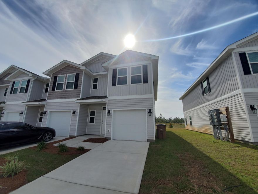 For rent! A new construction town home with 3 BR, 2.5 BA fully furnished in the heart of Callaway is available for immediate occupancy. The property includes all furniture as pictured and includes a washer/dryer along with all kitchen appliances. This makes for a great corporate rental or primary residence. TAFB is just a 10 minute drive and you're surrounded by grocery, Starbucks, restaurants, etc. The town home features vinyl plank flooring downstairs in the living space with an open concept great for entertaining. The kitchen overlooks the living/dining room and includes ample cabinet and counter space for cooking. Half bath downstairs; Upstairs is a master suite w/ queen bed, BA w/ large shower and double vanities. Two additional furnished bedrooms and shared BA. 1 car garage *No Pets.