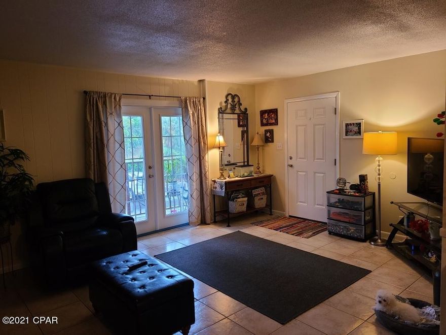 Check out the Best Deal at Landmark!!  Make this cozy 2 bedroom 1 bath condo your second home or rental investment property.

The HVAC system has been replaced in 2020 with New AC unit & duct work lowering electric bills to under $100/mo!!  Stainless kitchen appliances installed in 2018.  The Brand new balcony has peeks of St. Andrews Bay.  Tons of renovations community wide include all new unit exterior doors, freshly painted buildings, new roofs, pools & pool decks re-surfaced, and many more to come that will add value to your investment!

All measurements aproximate.