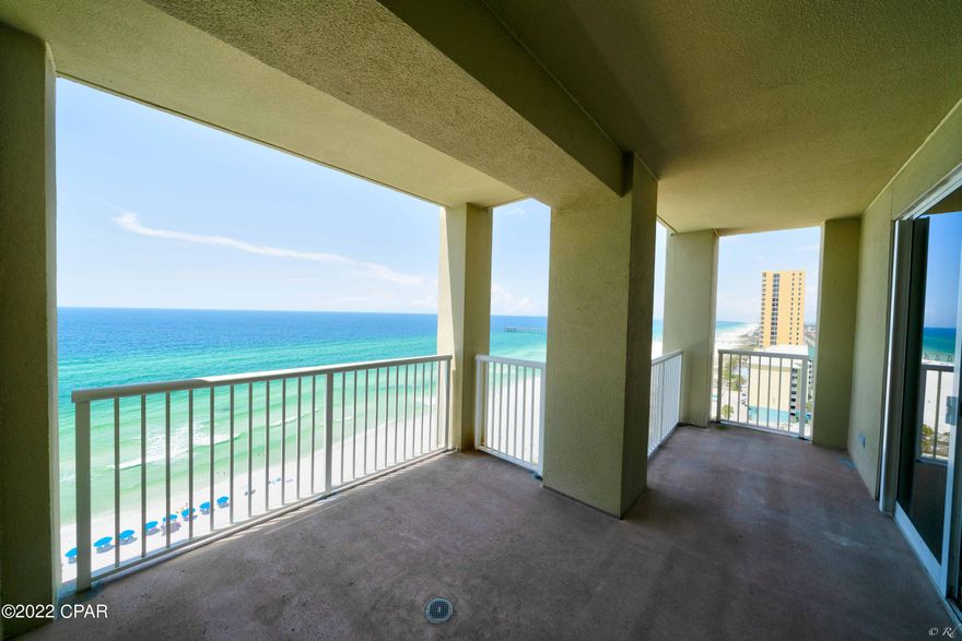 Here it is ! The most desired Resort and stack in Grand Panama Beach Resort. Tower 1- 1301. 3bed 2bath with bunks. Large balcony with the West  sunset side. Non Rental and in immaculate condition. All ceramic flooring throughout , no carpet or tile anywhere. HVAC recently replaced July 2020. This condo feels like home. 13th floor is a great level to maximize the stunning Gulf and Sunset Views. Grand Panama Luxury Beach Resort  a Homeowner Owned Resort . Onsite General Store. 2 pools, hot tubs , children's  pool,  tiki bar for food and refreshments. New soon to open onsite bistro offering sit down eating  food, beverages beer and wine. Large Fitness facility . Owners Library, Covered Parking galore, Grand Panama Beach Resort Has it all.