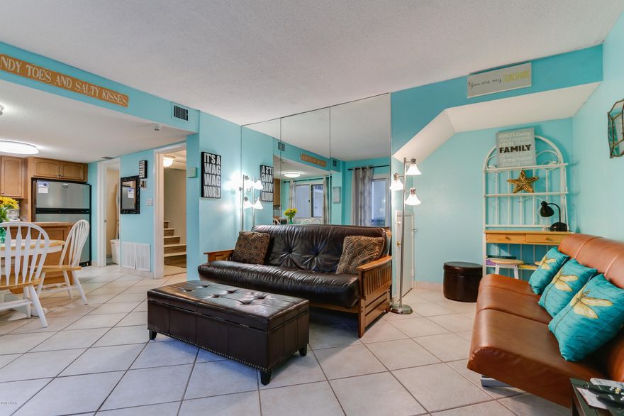 Renovated 2 bedroom/2.5 bath townhouse-style unit located in Pinnacle Port's Tower Building. Gulf views from both levels! First floor balcony overlooks the Tower's heated indoor/outdoor pool and the Gulf. The second floor master bedroom and balcony has a breathtaking view of the Gulf and the Coastline back to the East. Fully furnished and rental-ready, this unit would make a fabulous second home or a great investment property. Pinnacle Port Resort is situated on a 25+ acre site within a beautiful gated community and has over 1/4 mile of beach frontage! The complex has lots of amenities including two swimming pools, tennis courts, sauna/steam room, fitness room, game room, its own private freshwater dock with boat slips and a boat launch. Please note that association fees include electricity for heating, cooling and hot water. The owner pays a small electricity bill for lighting and appliances only. Age, square footage, room sizes are approximate; buyer should verify.