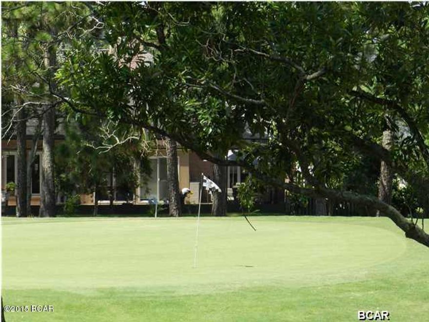 Awesome view of golf course. This condo is located in The Glades on the Hombre Golf Course, view of the golf course from the living room and master bedroom! There is a community pool and a covered patio. This is a second floor condo on the 17th hole. Through the tropical entrance, stairs to your new home are enclosed and sheltered from the elements. Upstairs awaits your two bedroom, two full bath retreat. Newer carpet, newer air/heating unit, and new roof ensure you have an energy efficient home. Comes with all appliances. Rent includes water, garbage, sewer and cable. Call today for your showing. Move-in ready. Sorry, no pets.